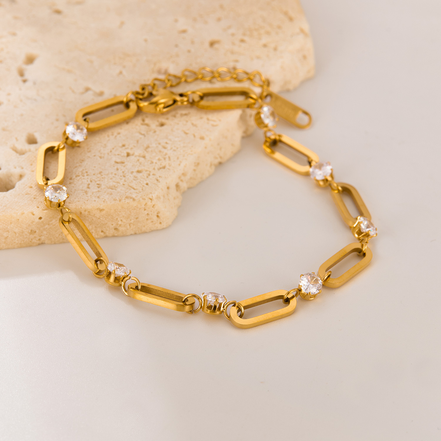 Stainless Steel Premium Titanium Minimalist Unique Bracelet thumbnail 3