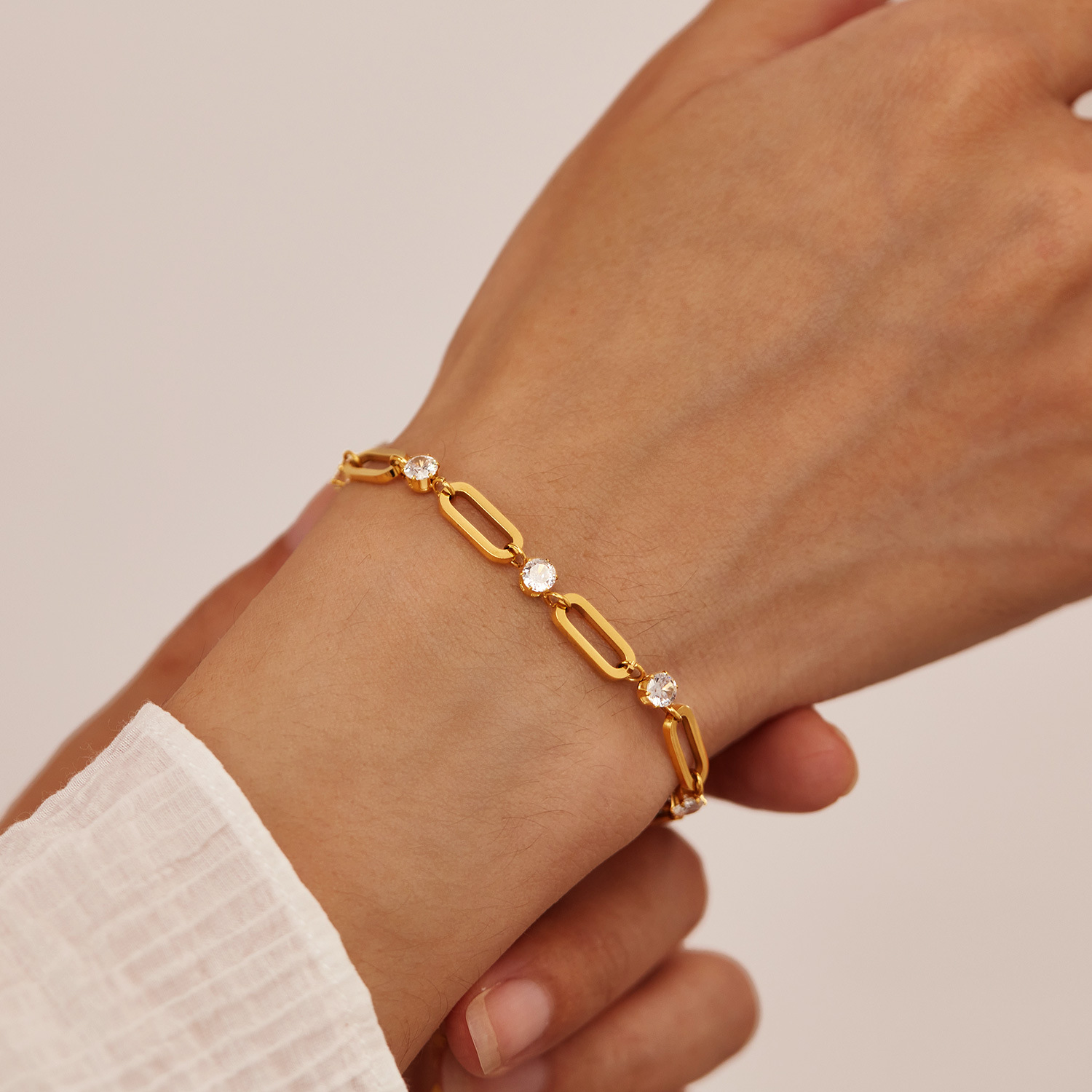 Stainless Steel Premium Titanium Minimalist Unique Bracelet thumbnail 4