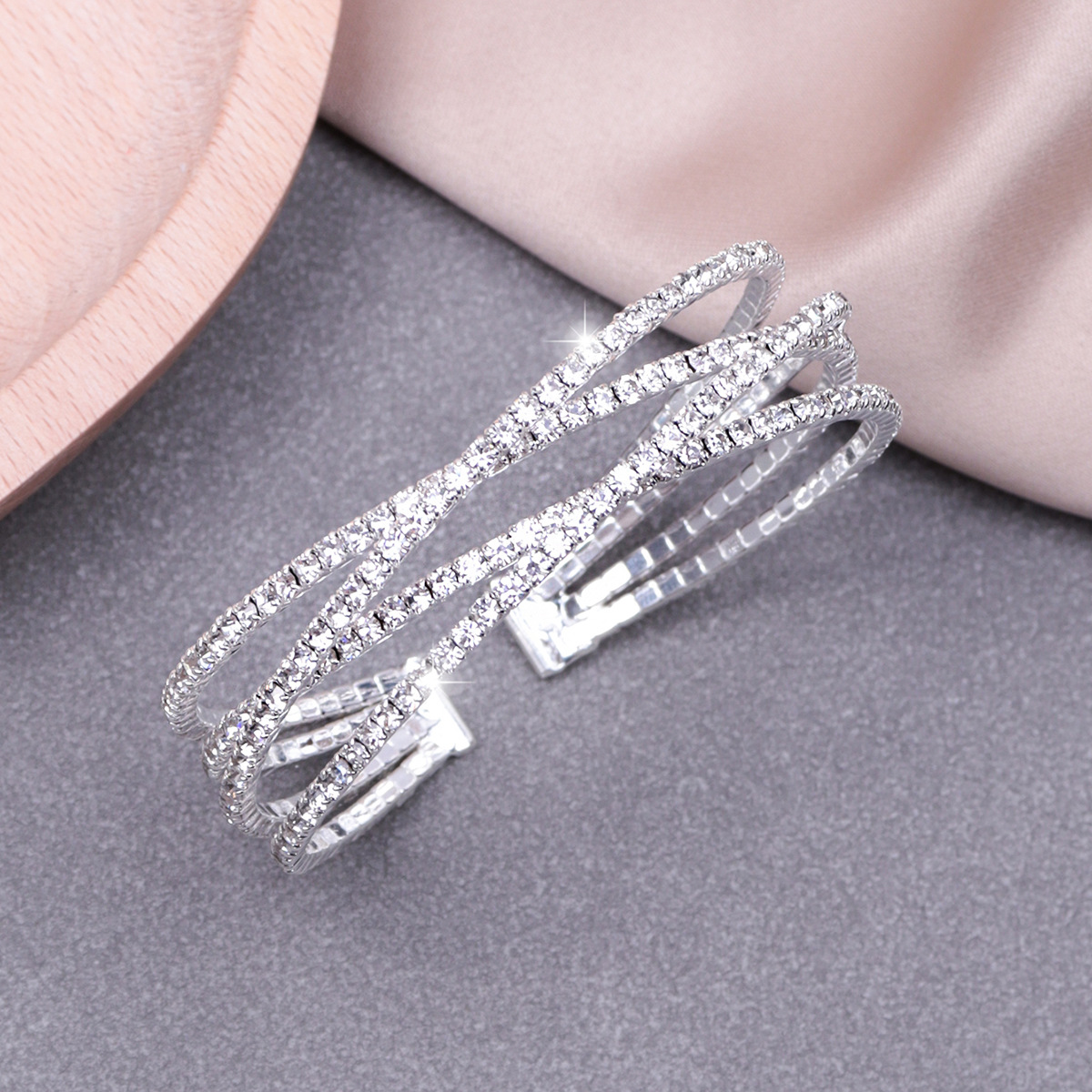 Crystal Bridal Bracelet thumbnail 3
