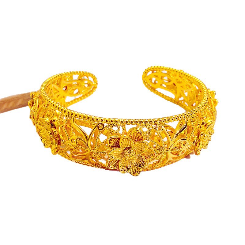 Hollow Open Flower Bracelet thumbnail 4