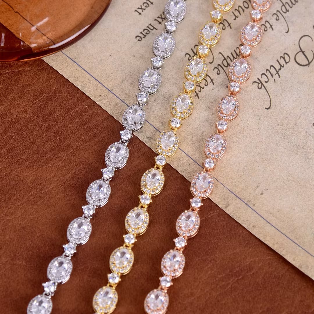 Geometric Luxury Zircon Bracelet thumbnail 4