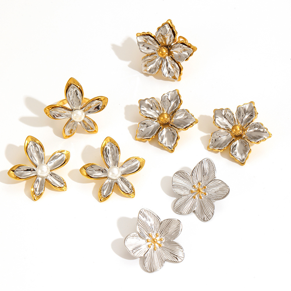 Stainless Steel Adjustable Premium Titanium Ring Luxury Unique European & Bracelet thumbnail 3