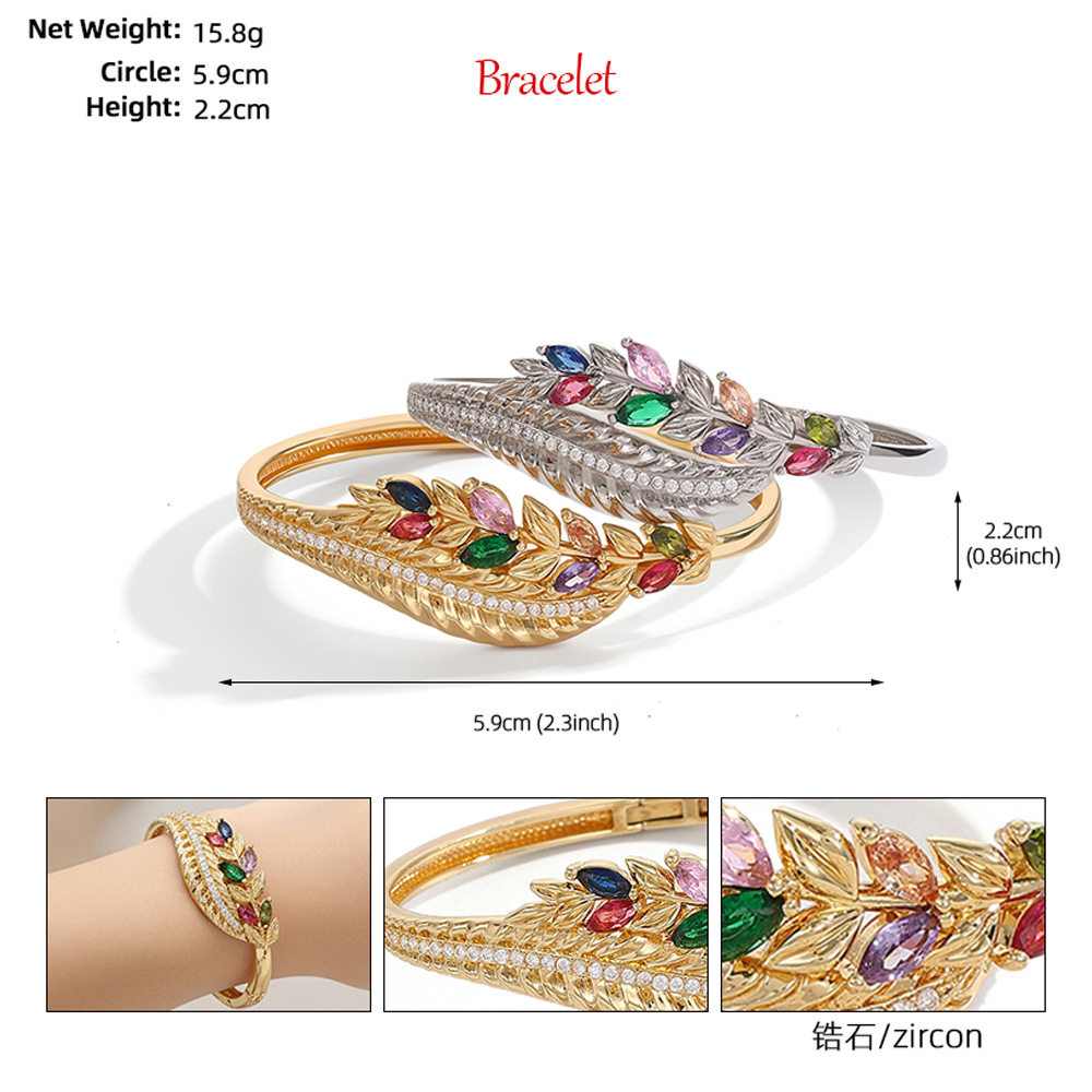 Premium Royal Style Hollow Vintage Luxury Unique European & American St Bracelet thumbnail 4