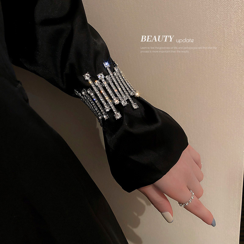 European & American Style Exaggerated Crystal Bracelet