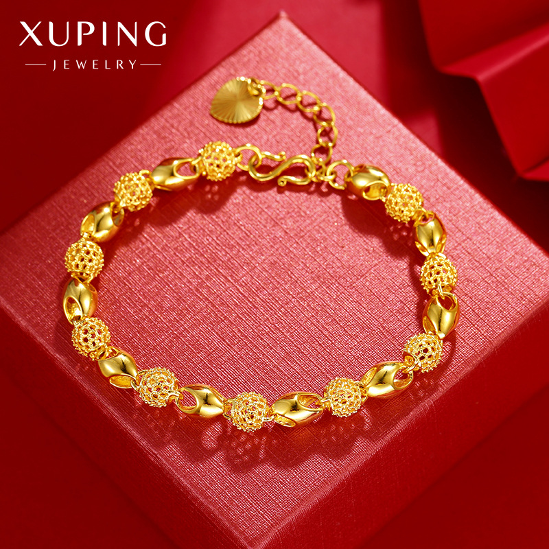 Gold Plated Alloy Hollow Vintage Bracelet
