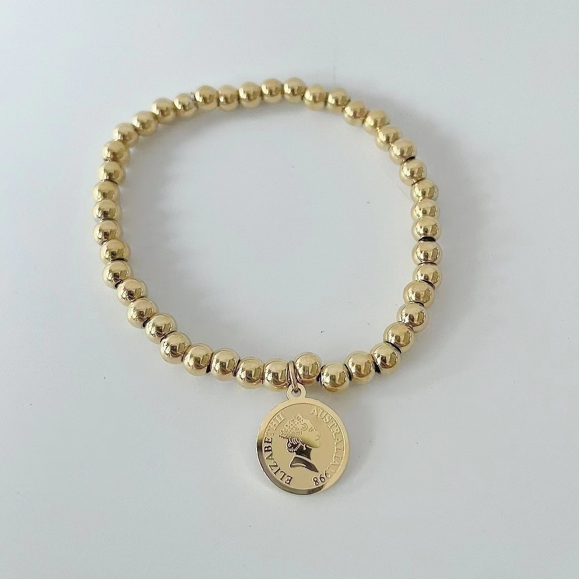 18K Gold Plated Titanium Steel Bracelet - view 2