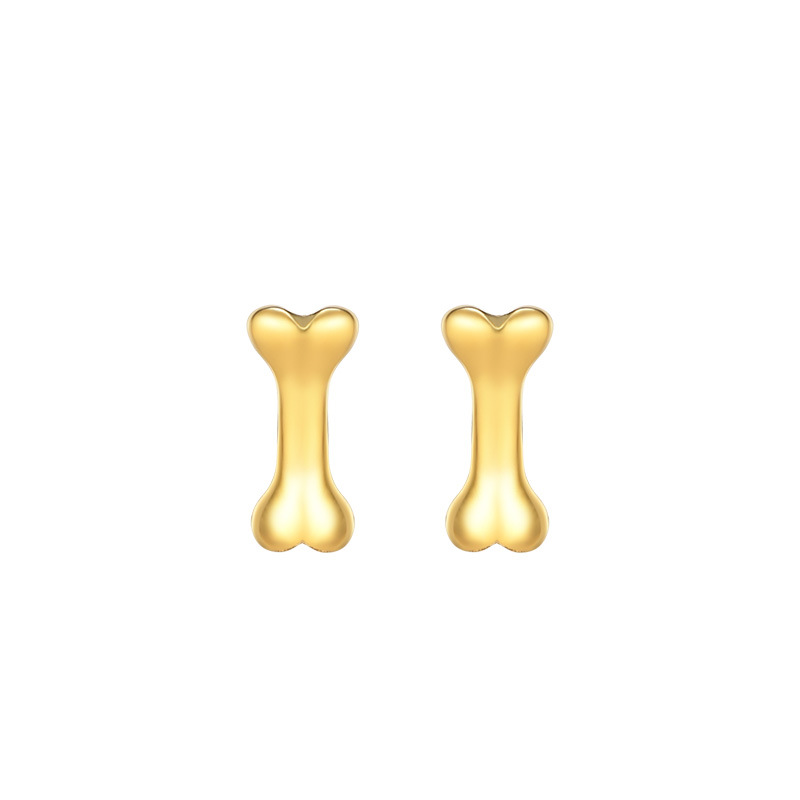 925 Silver Studs Hollow Earrings thumbnail 4