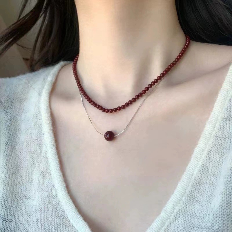 Premium Necklace Minimalist Pearl Earrings thumbnail 4