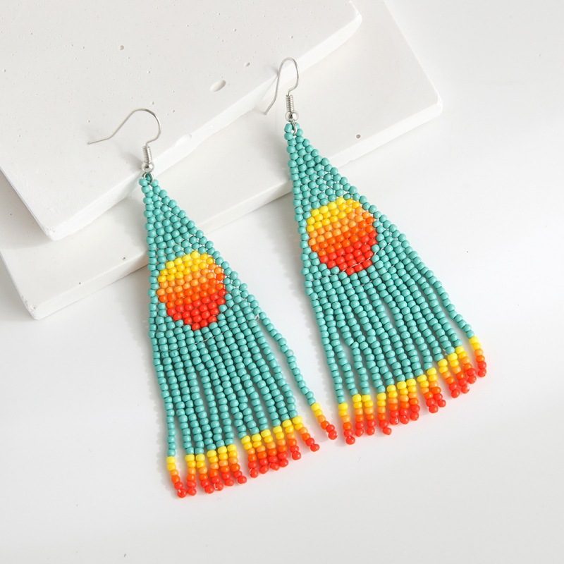 Vintage Unique European & American Style Tassel Earrings thumbnail 3