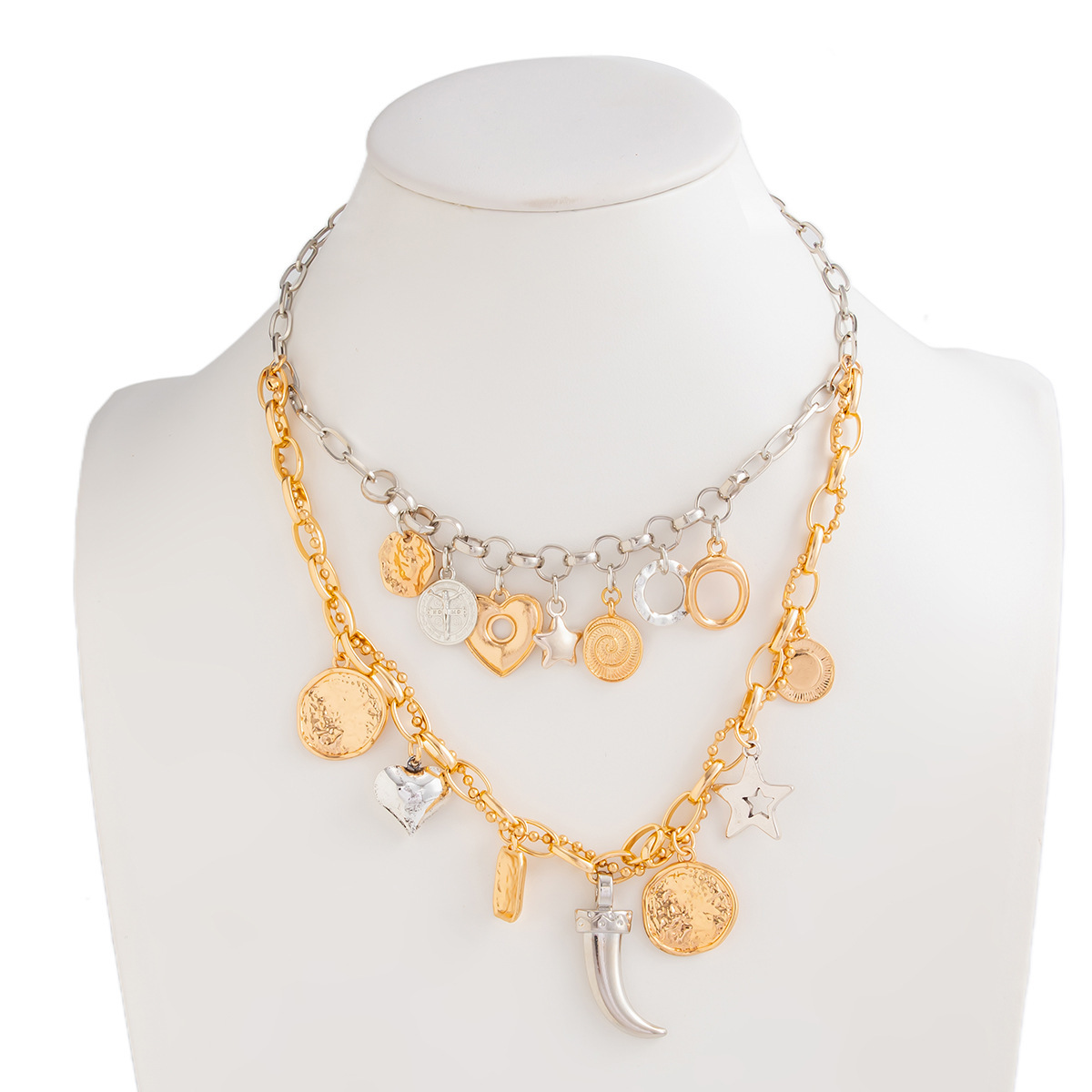 Heart Star Necklace thumbnail 5