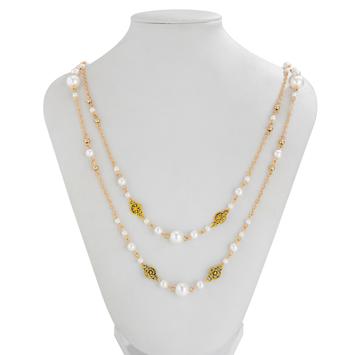 Premium Vintage Luxury Pearl Necklace thumbnail 5