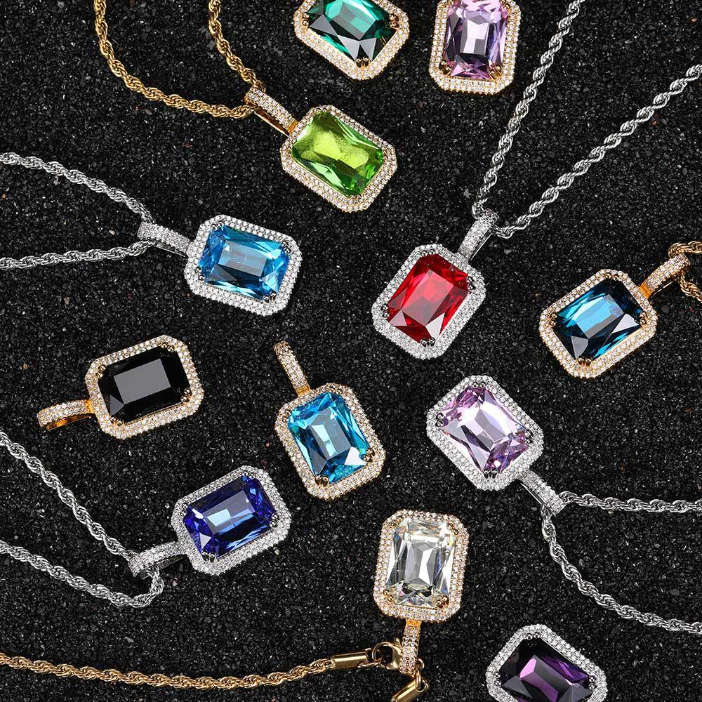 Premium Zircon Necklace - view 2