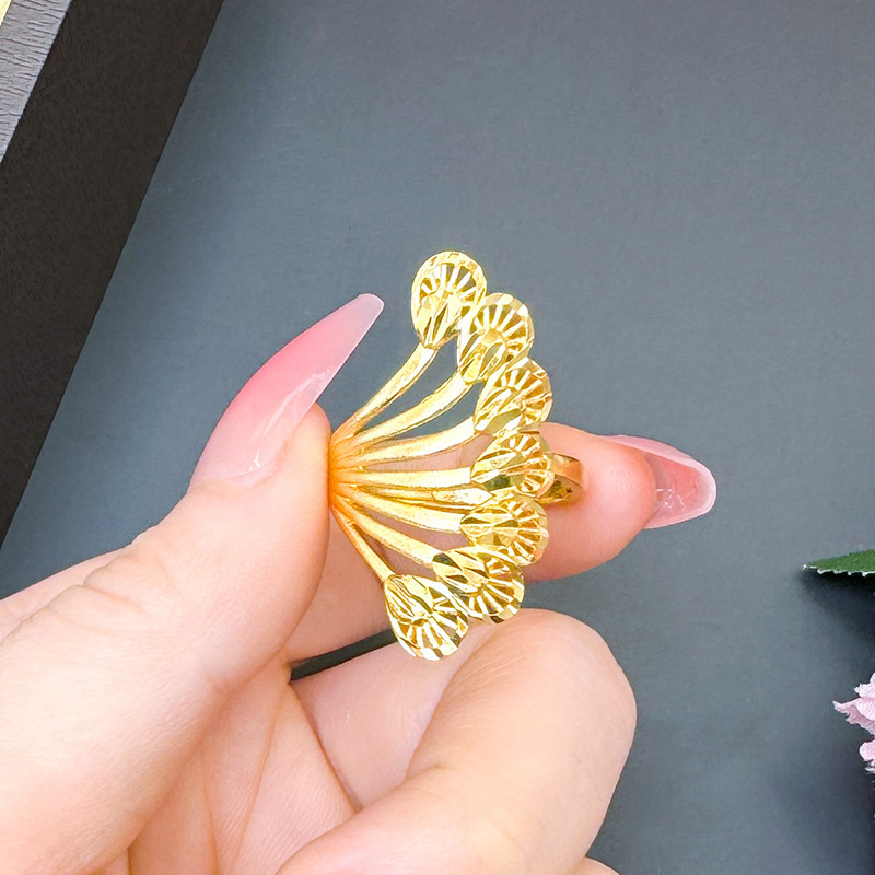 Open Vintage Unique Ring - view 2