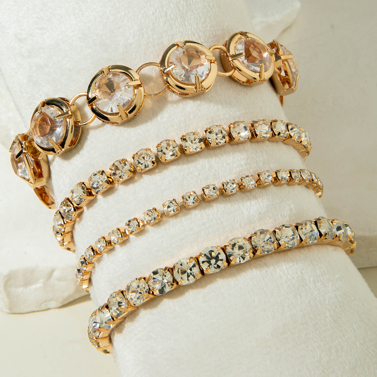 Bracelet Vintage European & American Style Exaggerated Flower Ring thumbnail 3